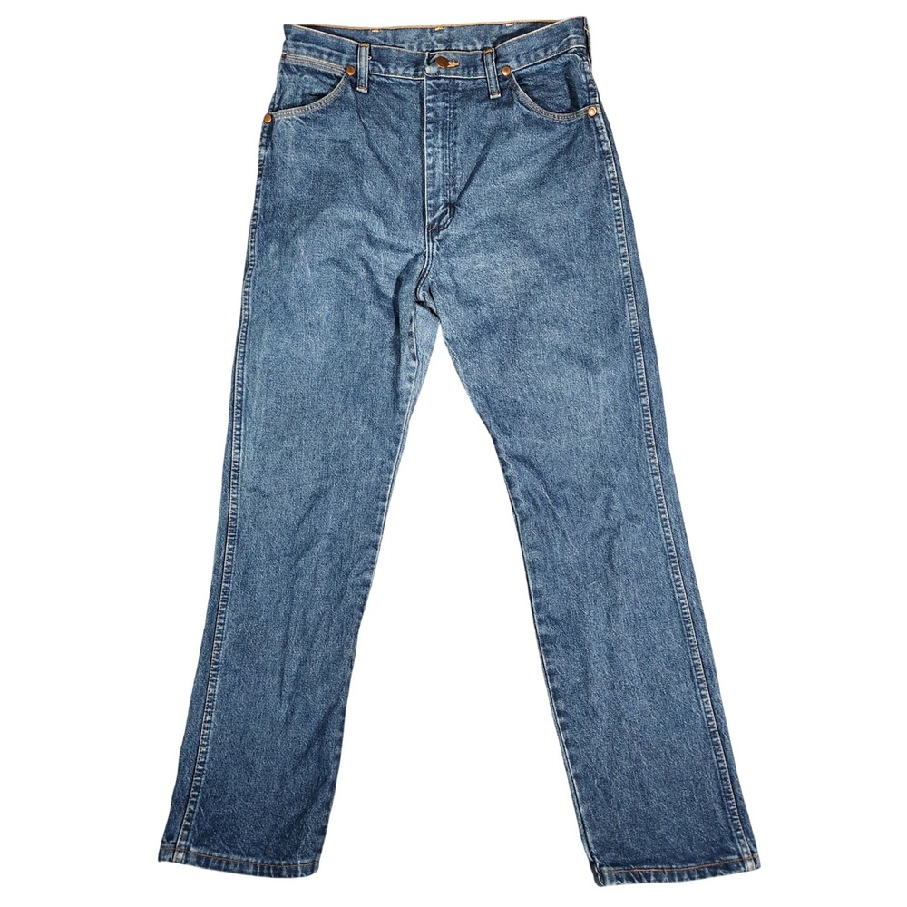 Vintage‎ Wrangler Jeans Women's 13X32 Blue Denim Straight Leg 13MWZG